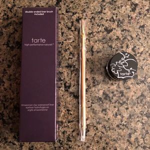New! Tart Waterprf Eyeliner Blk Double-ended Brush